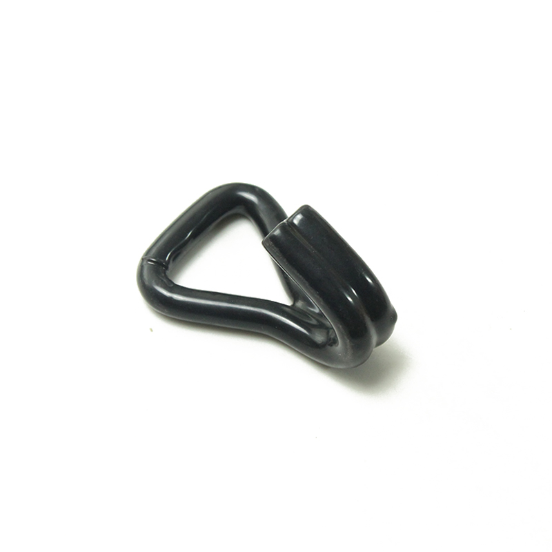 1-1/16 Inch 1500kg/3000lbs Black PVC Coated Double J Hook Wire J Hook