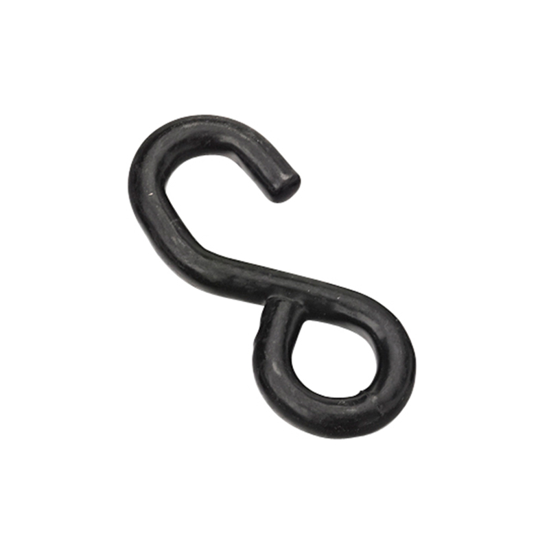 1 Inch Black PVC Coated S Hook