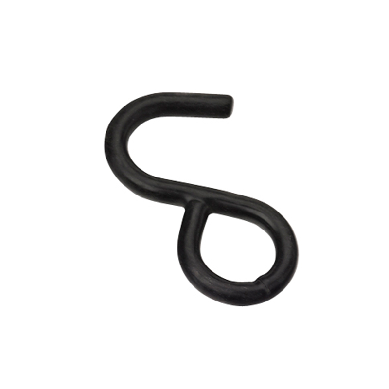 1 Inch Black PVC Coated S Hook